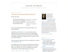 Tablet Screenshot of palmsunday.oldinthenew.org